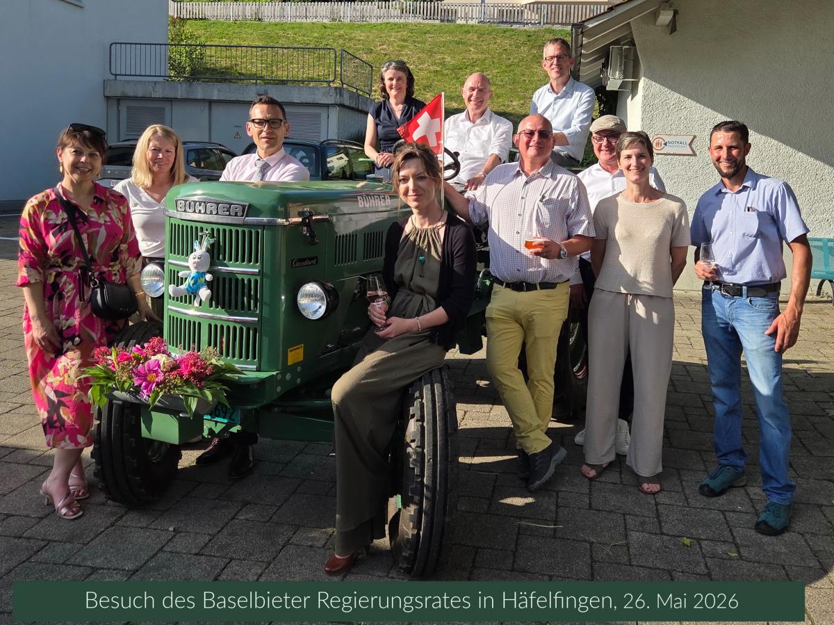 Regierungsratsbesuch in Häfelfingen 26. Mai 2026