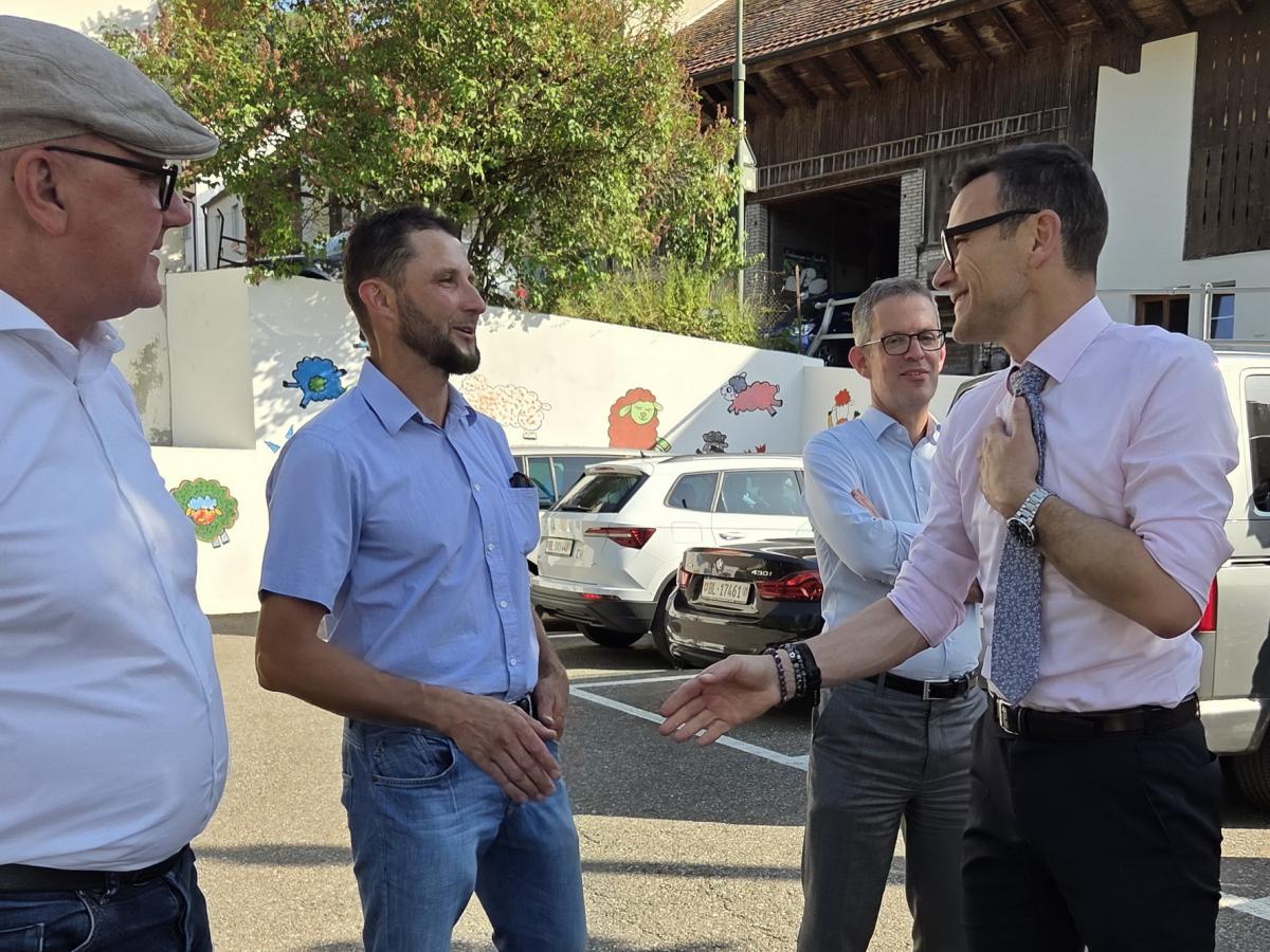 Regierungsratsbesuch in Häfelfingen 26. Mai 2026