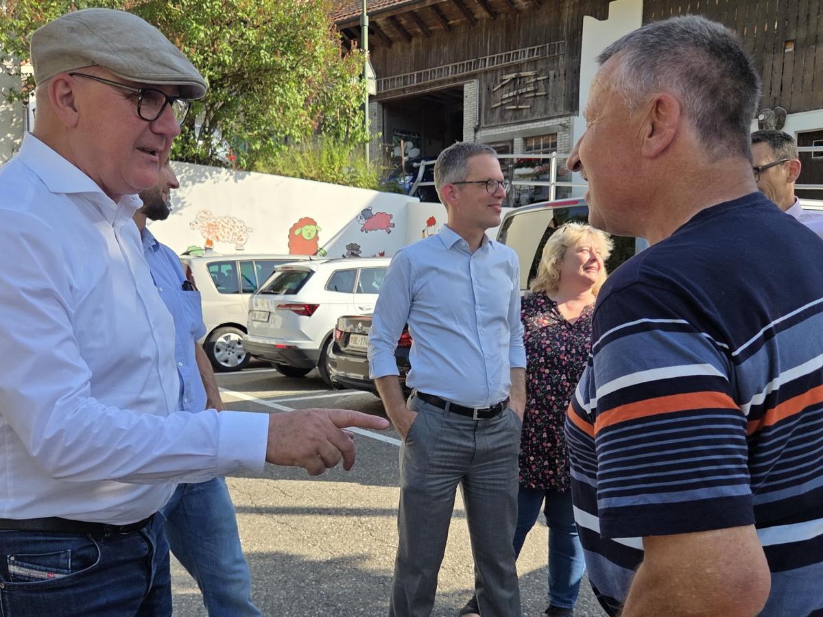 Regierungsratsbesuch in Häfelfingen 26. Mai 2026